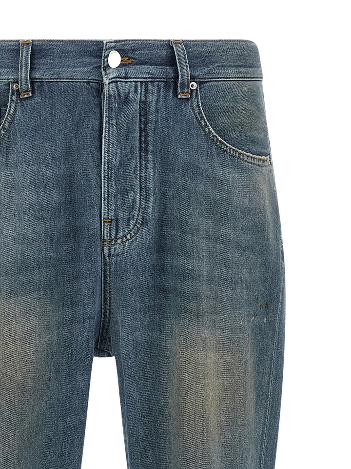 Amiri Slash Bootcut Jeans - Blue | 4ea90b94438a8f01d7556375fc6f80a9f716b7c3
