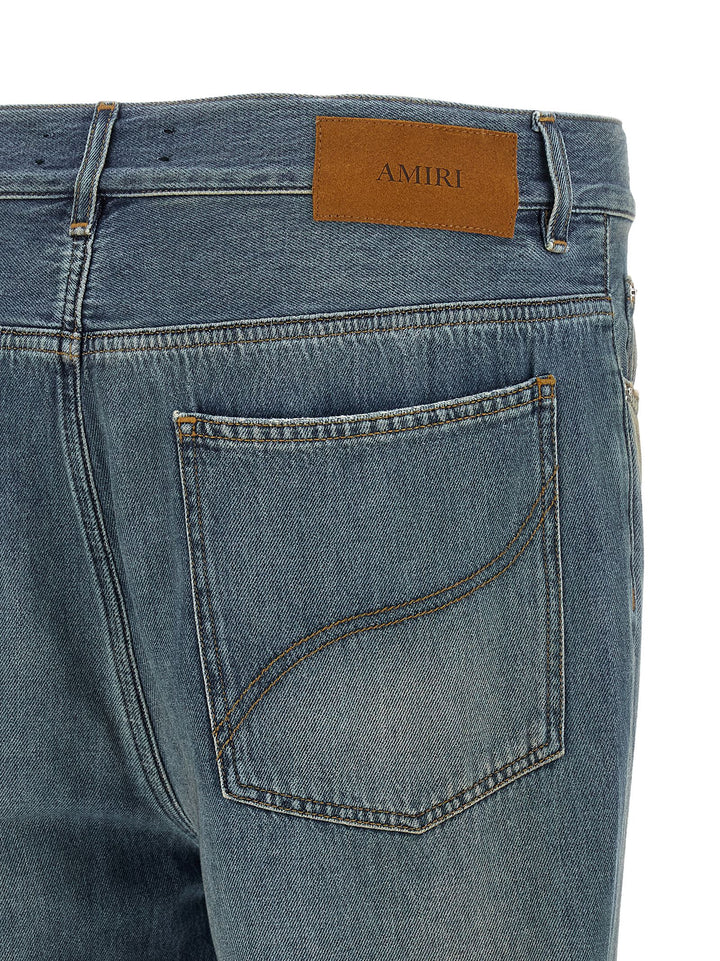 Amiri Slash Bootcut Jeans - Blue | 78168cf65ec39babd30f1f8b2ee8db6a5fadf39e
