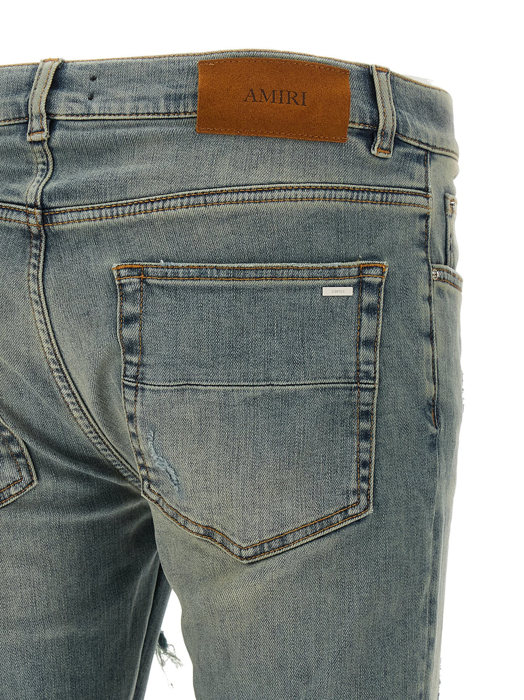 Amiri Flannel Mx1 Jeans - Light Blue | a949273c31a35e010a134611a6610bd4893b64ec