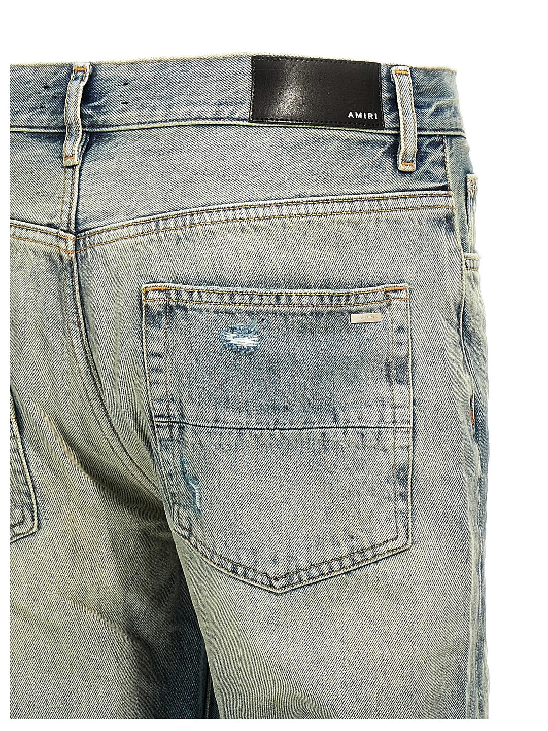 Released Hem Jeans Blue