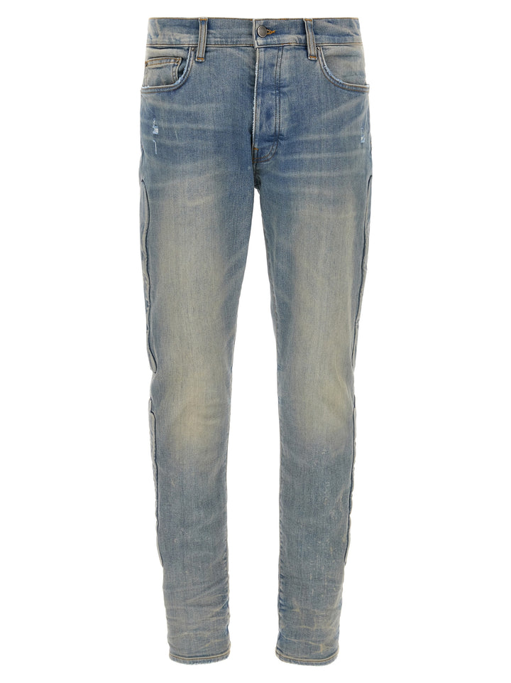 3d Bones Jeans Light Blue