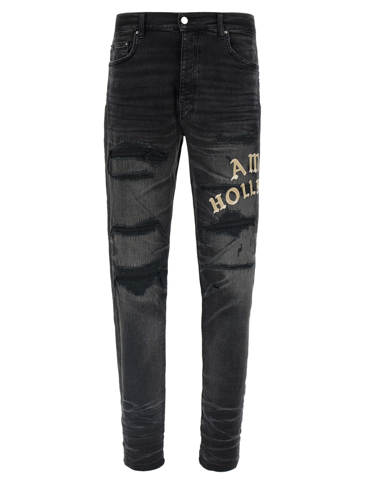Amiri Amiri Hollywood Jeans - Black | d01c31effebcdaa2ee0d9adfacb634a7282587a0