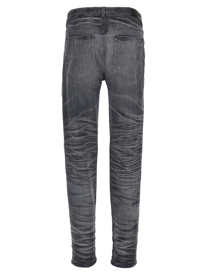 Amiri Suede Mx1 Jeans - Gray | f0371fc81f8a43f10f9f68ca5f3b266018322e1c