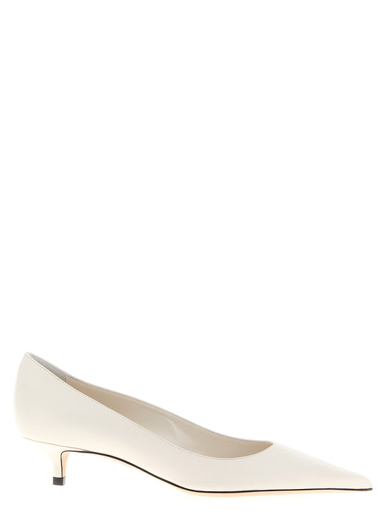 Amelia Pumps White