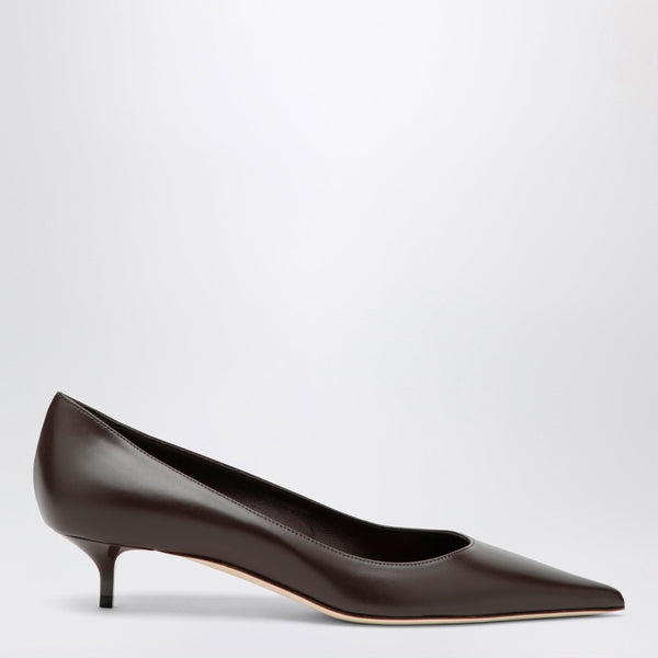 Amelia 35 Pumps In Chocolate Leather
