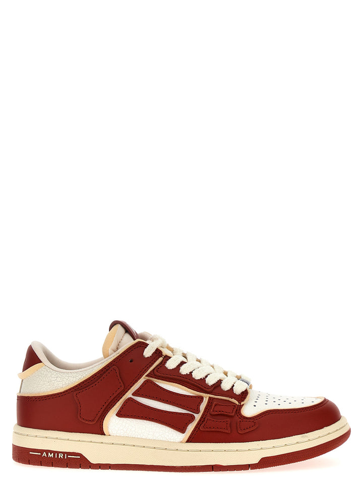 Collegiate Skel Top Low Sneakers Red