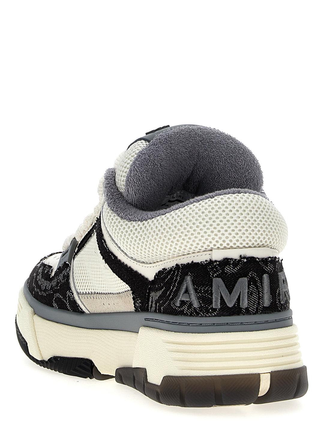 Bandana Denim Ma-1 Sneakers White/Black