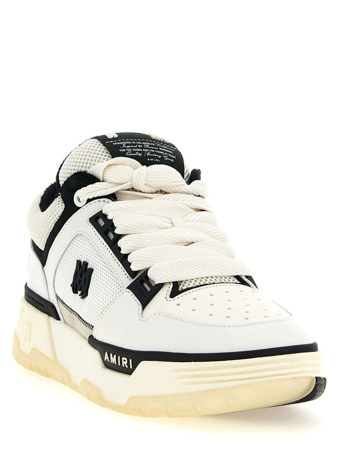 Amiri Ma-1 Sneakers - White/Black | c6bf2817838a05b10b6d371eacf71243f79ffc05