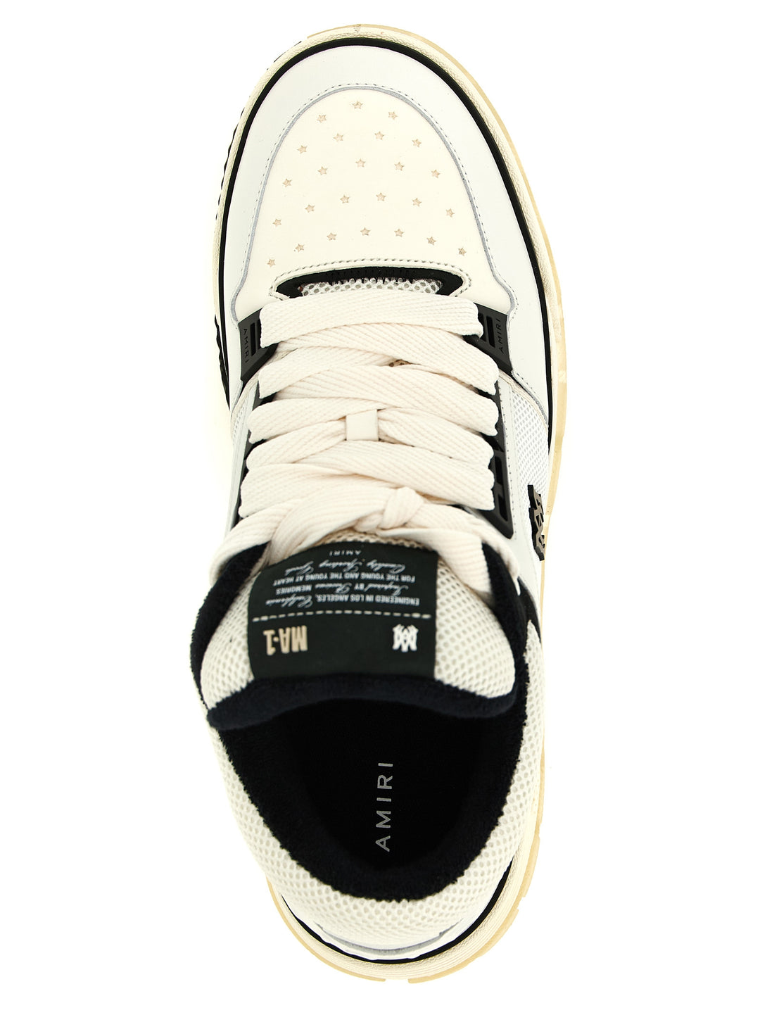 Amiri Ma-1 Sneakers - White/Black | 84a62456ba4751852103165e7615cbddb8641926