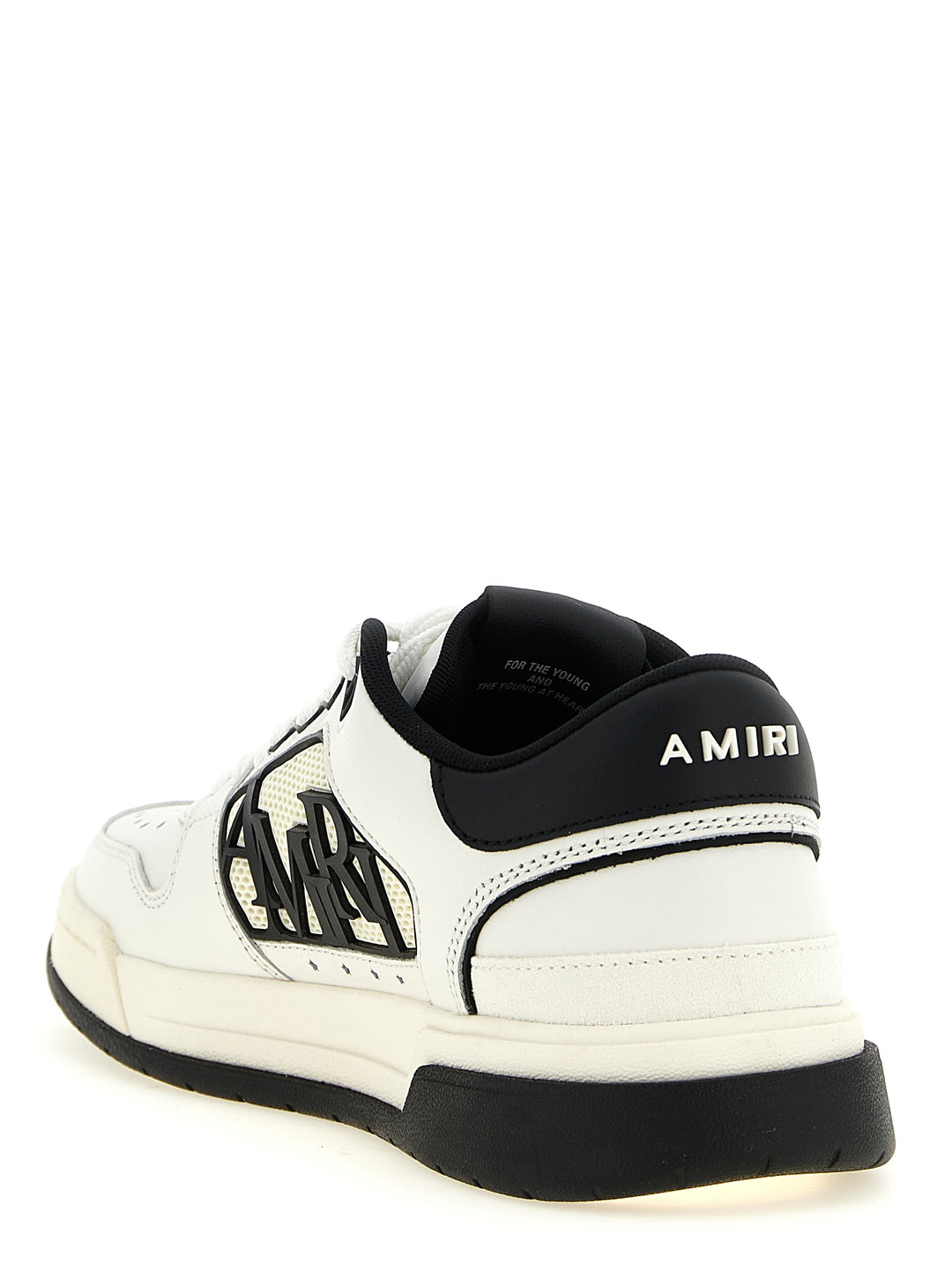 Amiri Classic Low Sneakers - White/Black | fc815b40d5c963b6722829d069f3984093ab044c