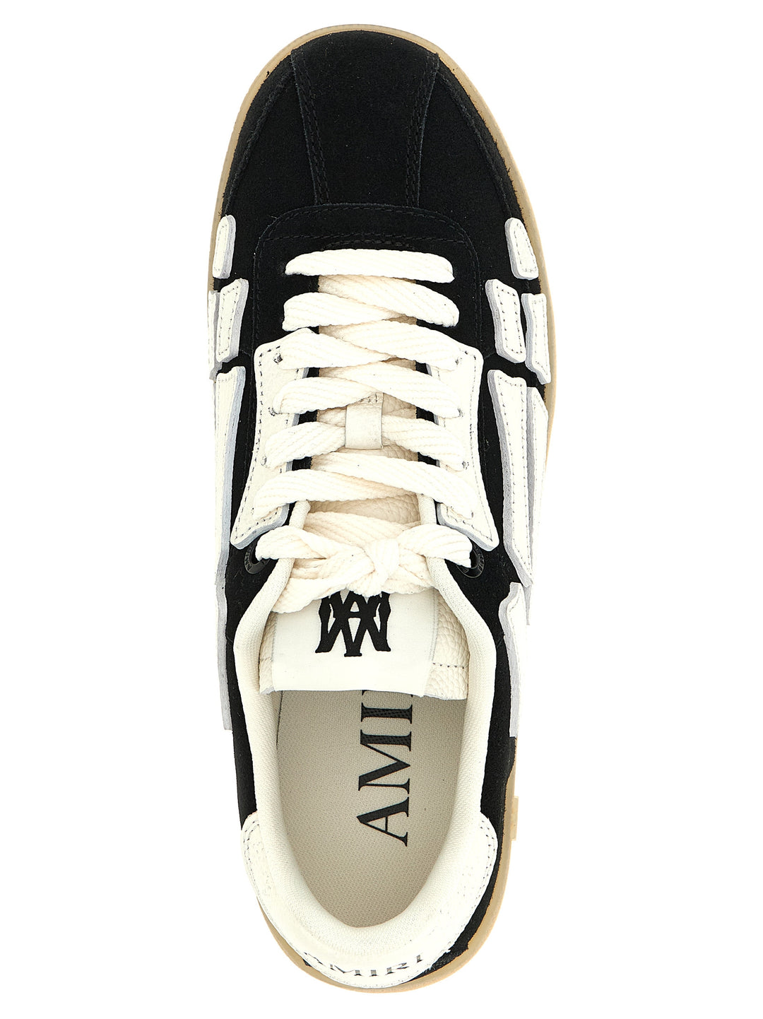 Amiri Pacific Bones Sneakers - White/Black | 8d558fb737dda9196f2c75690a47947dcd843922