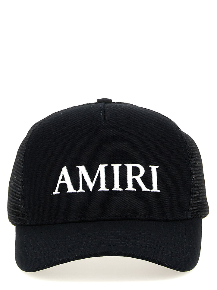 Amiri Core Logo Hats Black