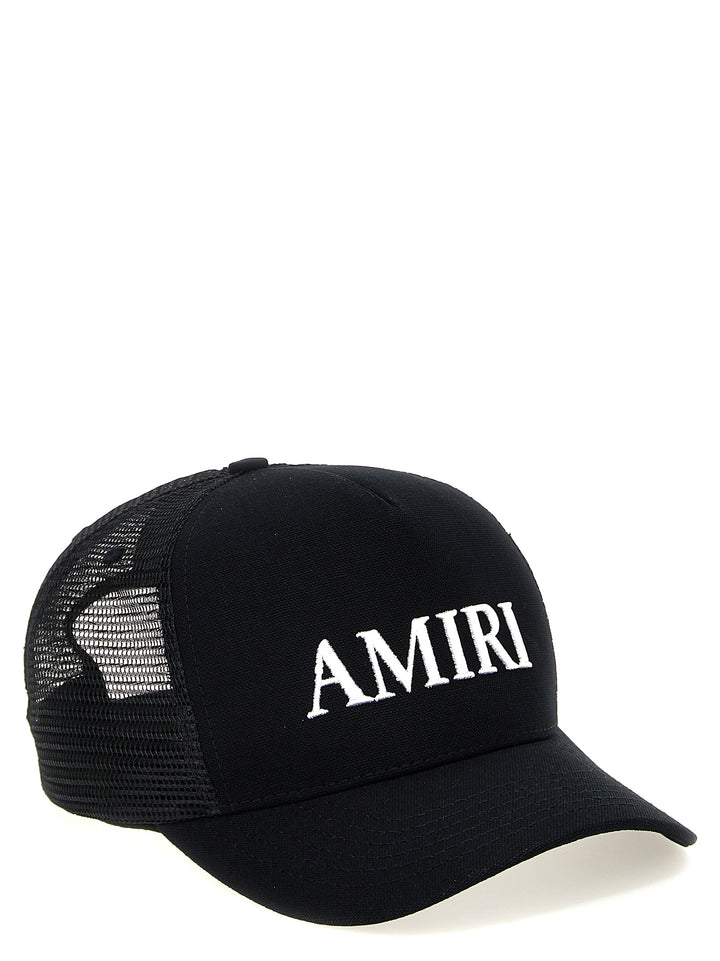 Amiri Core Logo Hats Black