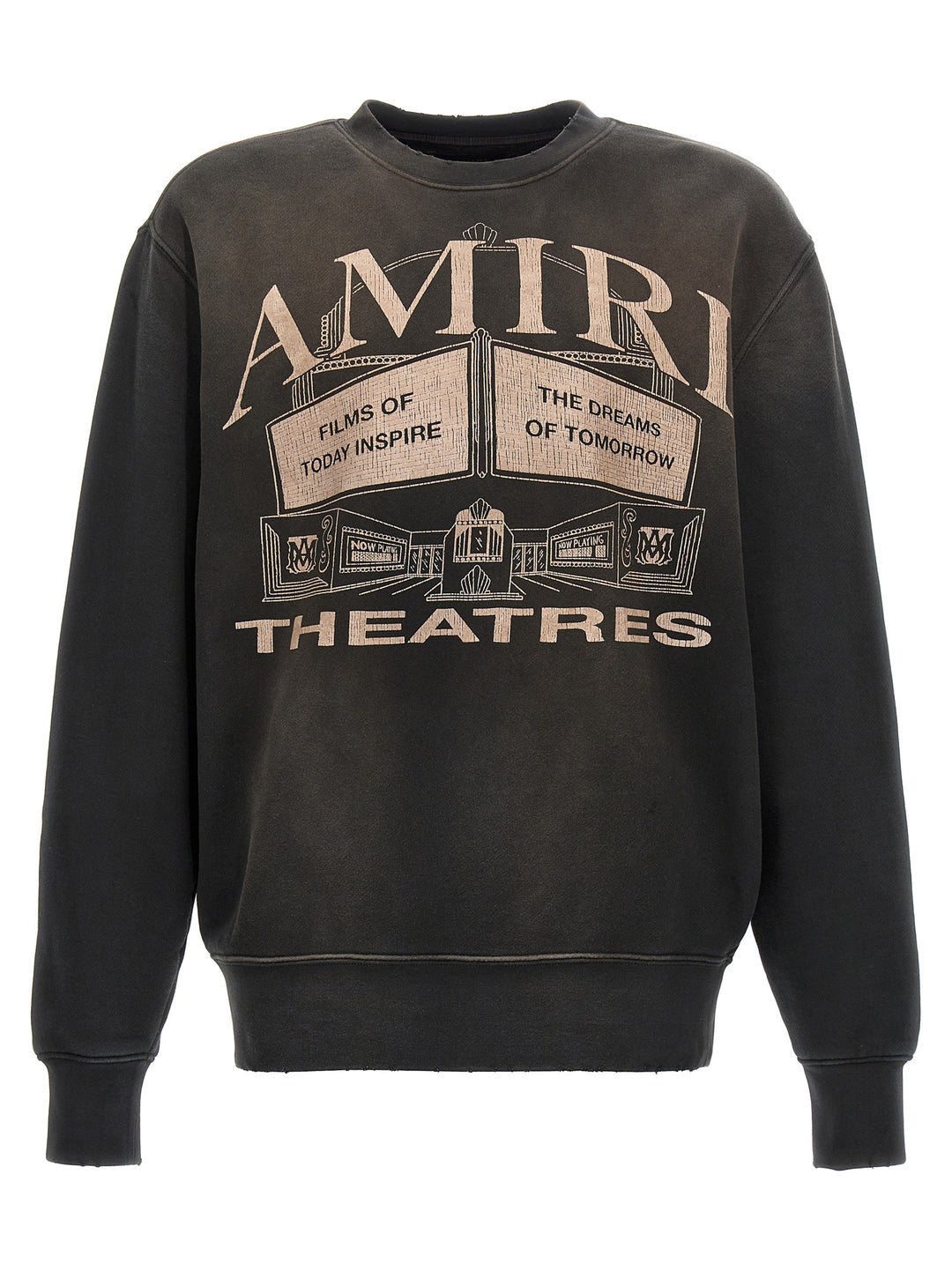 Amiri Theaters Vintage Sweatshirt Black