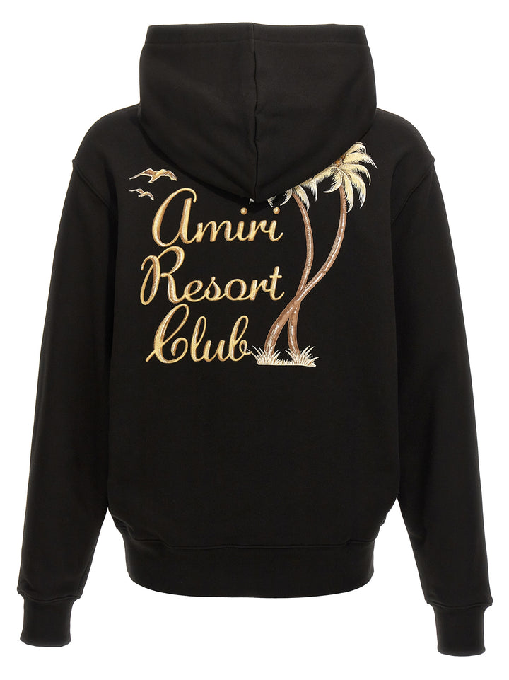 Twisted Palms Sweatshirt Black