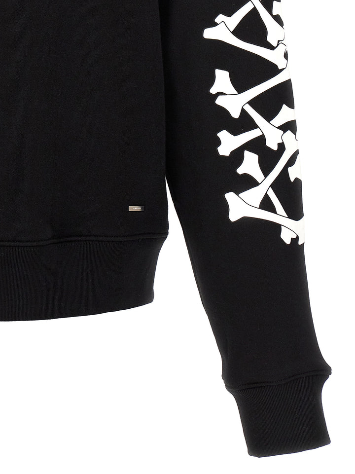 Bones Stacked Sweatshirt Black