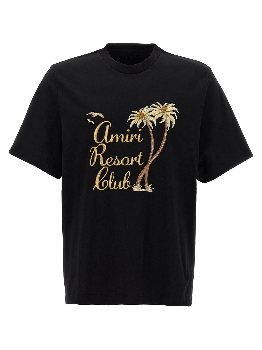 Twisted Palms T-Shirt Black