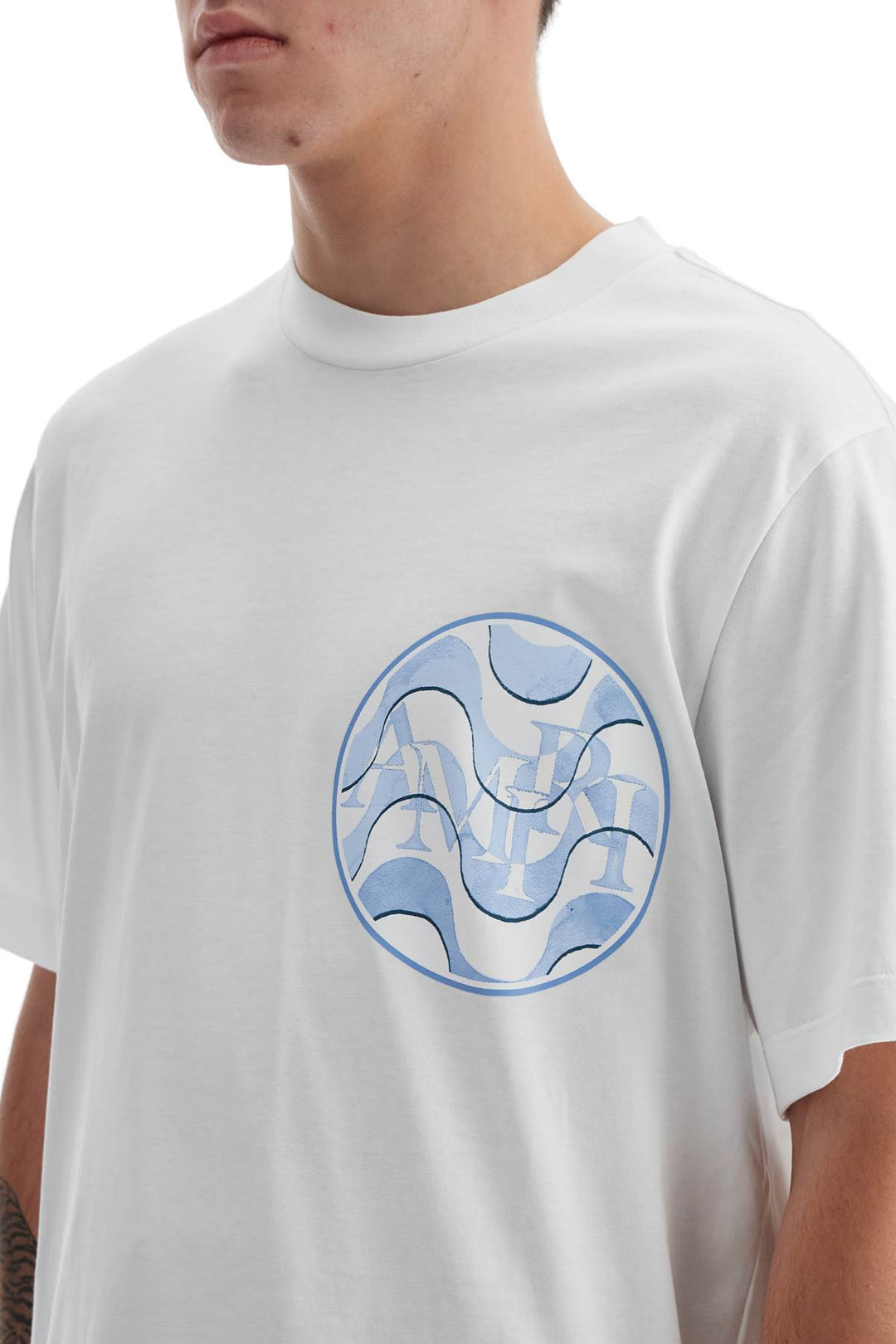 T Shirt Staggered Wave