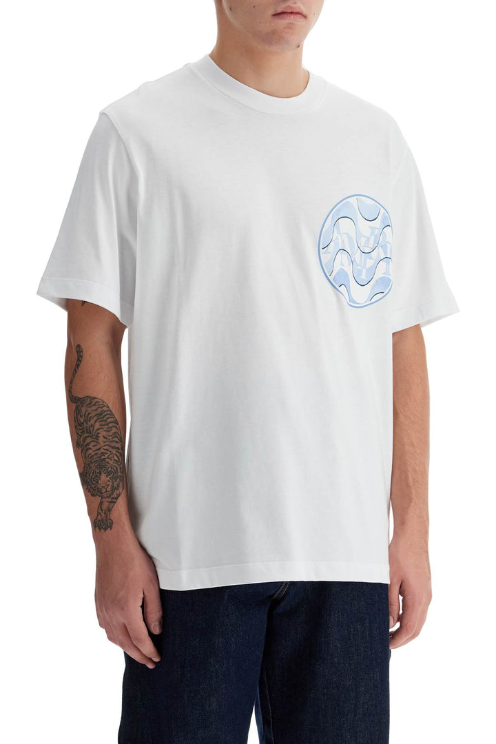 T Shirt Staggered Wave