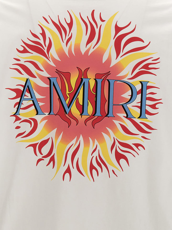 Amiri Sun T-Shirt White