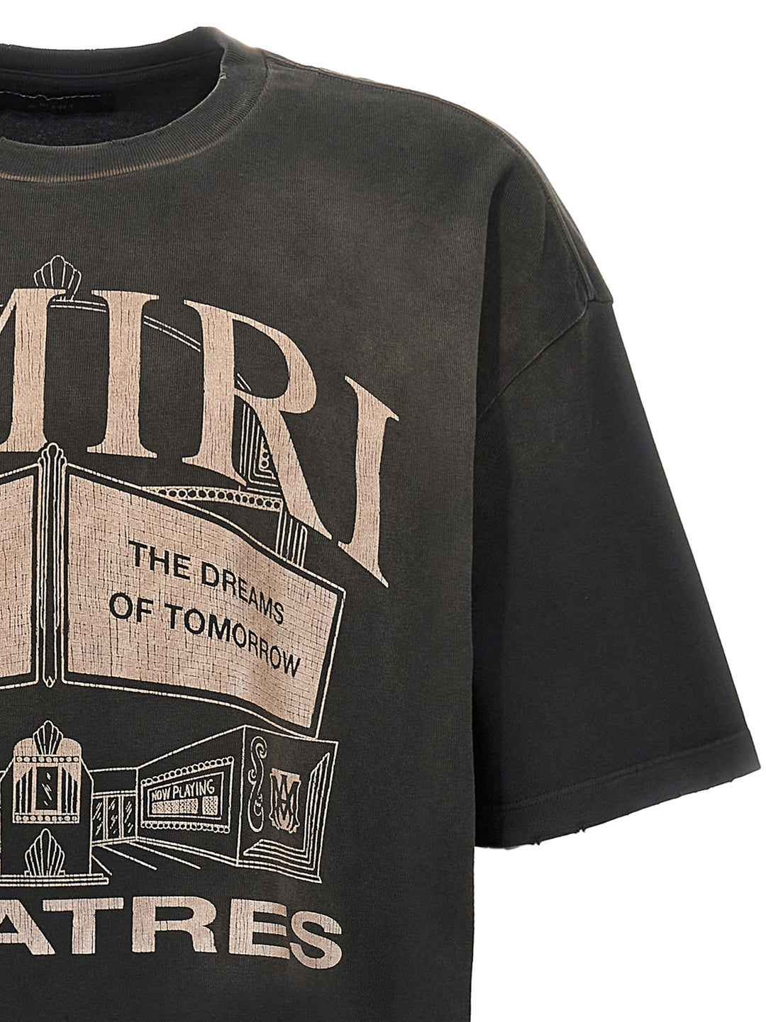 Amiri Theaters Vintage T-Shirt Black