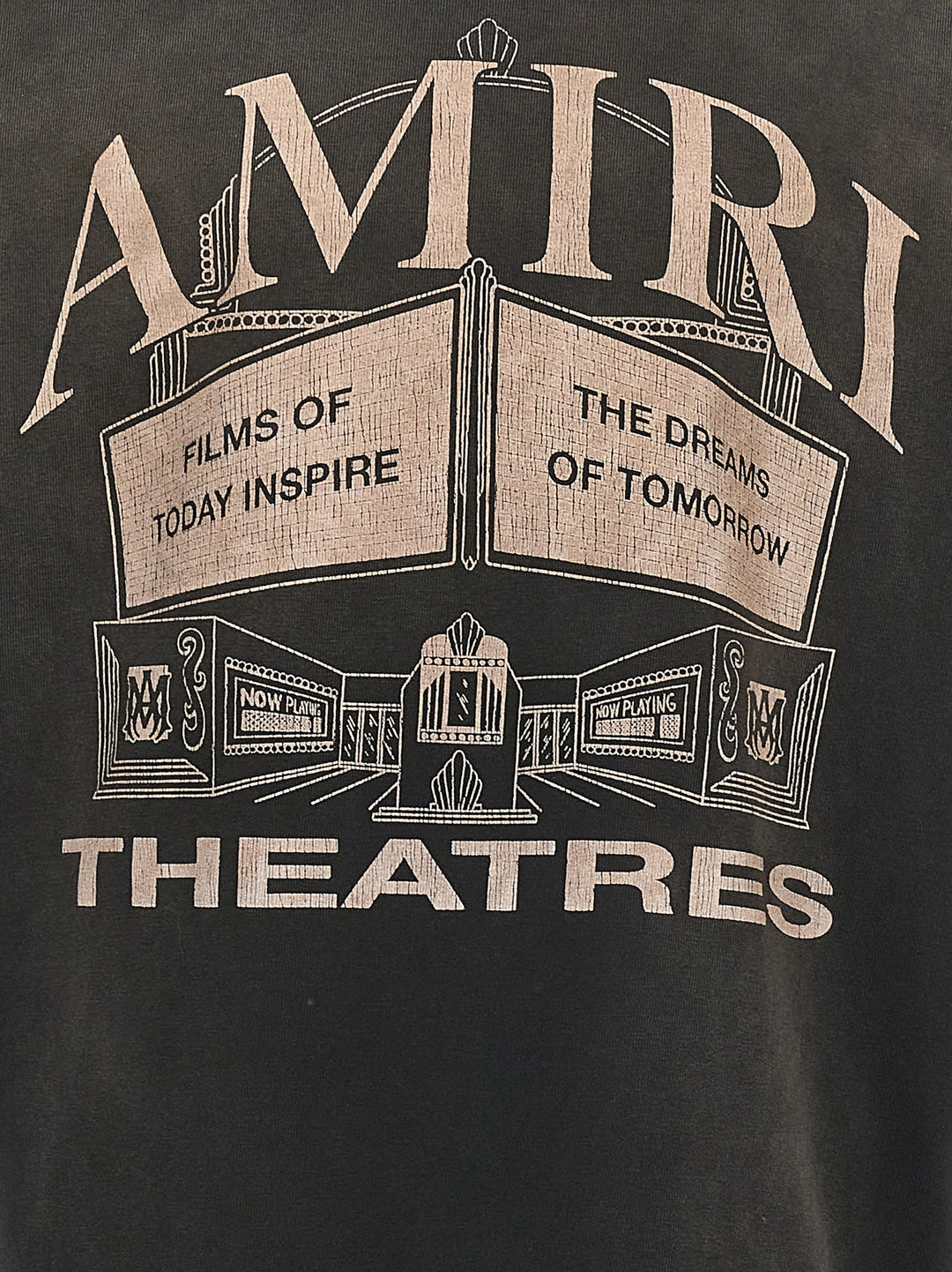 Amiri Theaters Vintage T-Shirt Black