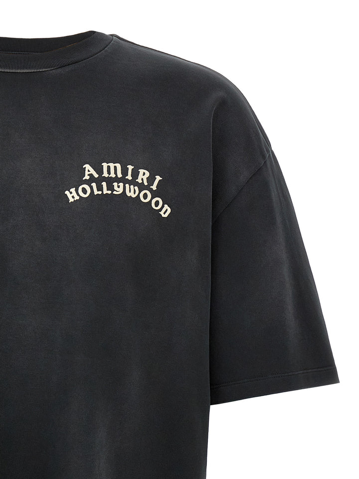 Amiri Amiri Hollywood T-shirt - Black | 663ac1f62f5299503fa8f97205dfd0cbb1894dc3