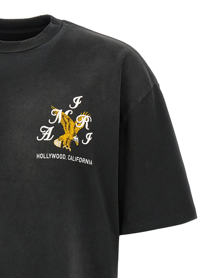 Amiri Crystal Eagle Tee T-shirt - Black | 203ebde9cbde53131b328eab34c9dca630e69d9f
