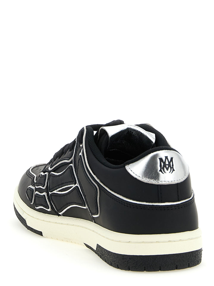 Amiri Skel Top Low Sneakers - Black | 260785daac40defbedec6c673cc171f5bbd0ffac