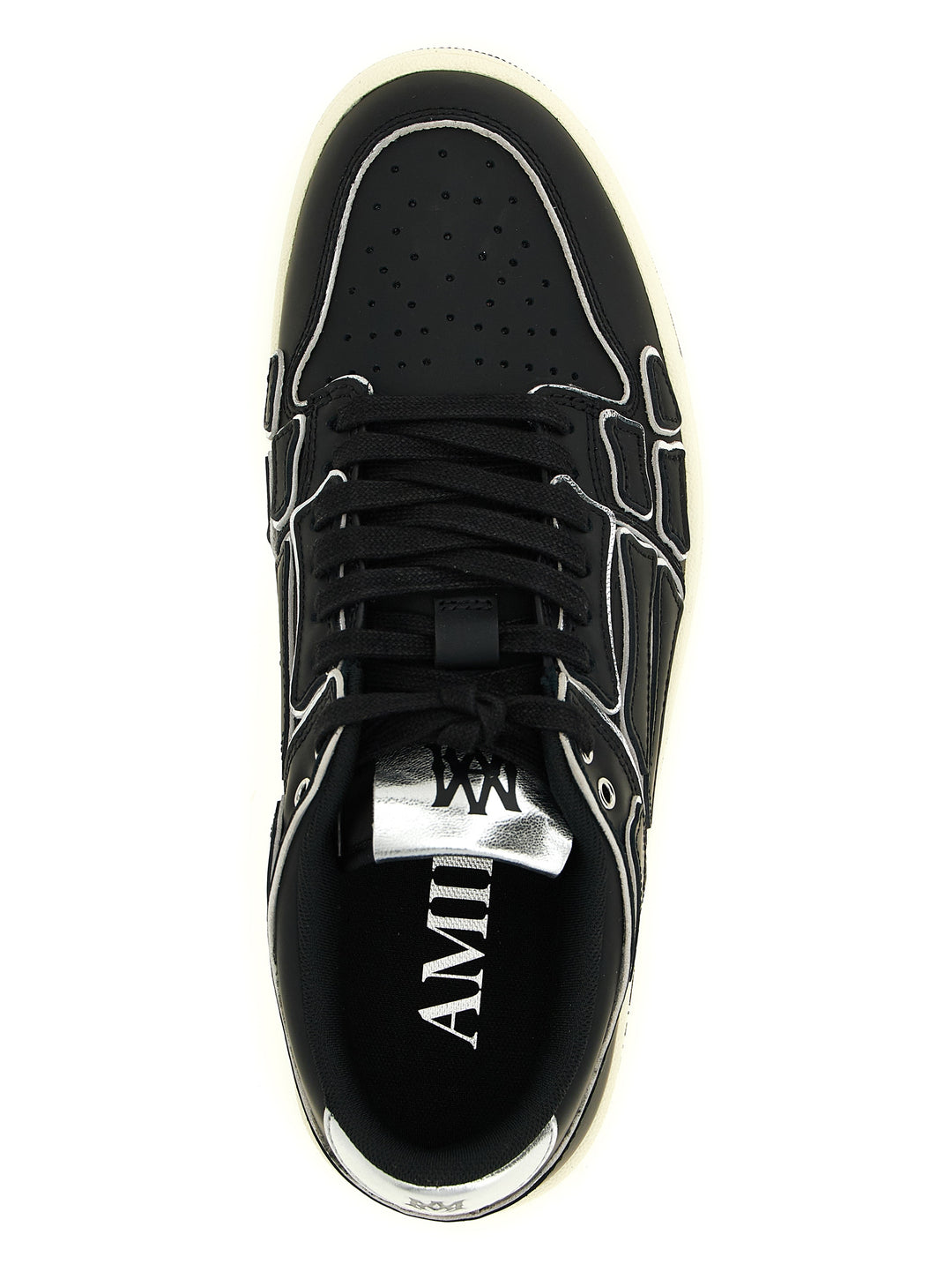 Amiri Skel Top Low Sneakers - Black | d90ec3bd1ed2c05841ec9b848d6db41e7466a18c