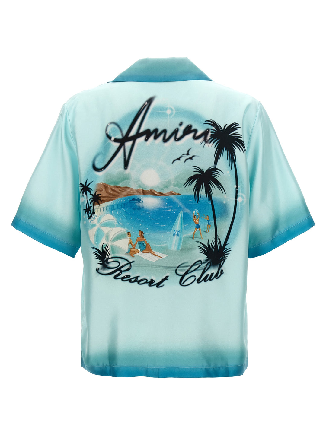 Amiri Paradise Shirt, Blouse Light Blue