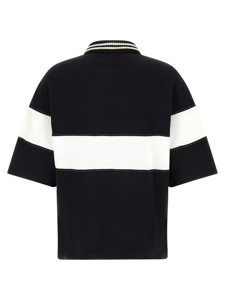 Amiri Amiri Sport Polo - White/Black | 6484bab8ace07c5c66a30c0c9aea2171de931190