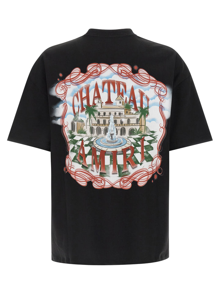 Amiri Chateau Sketch T-shirt - Black | 4254eb4b45d875d3af3d5e594ae5cf7ec95acd28