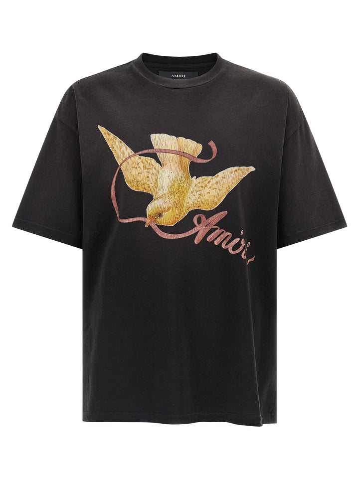Amiri Amiri Ribbon T-shirt - Black | 00644e63861a8d00d7f8f7206c81467da68b98fc