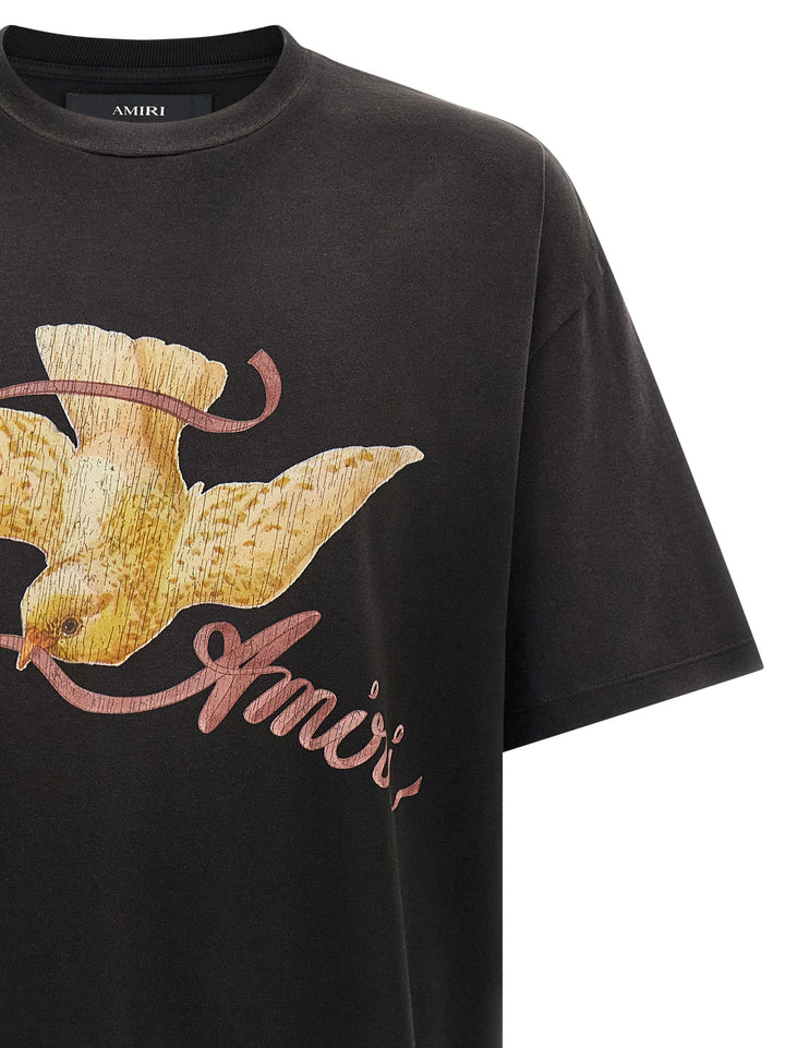 Amiri Amiri Ribbon T-shirt - Black | fc21889ad853c9d6474a6f91654512351728c710