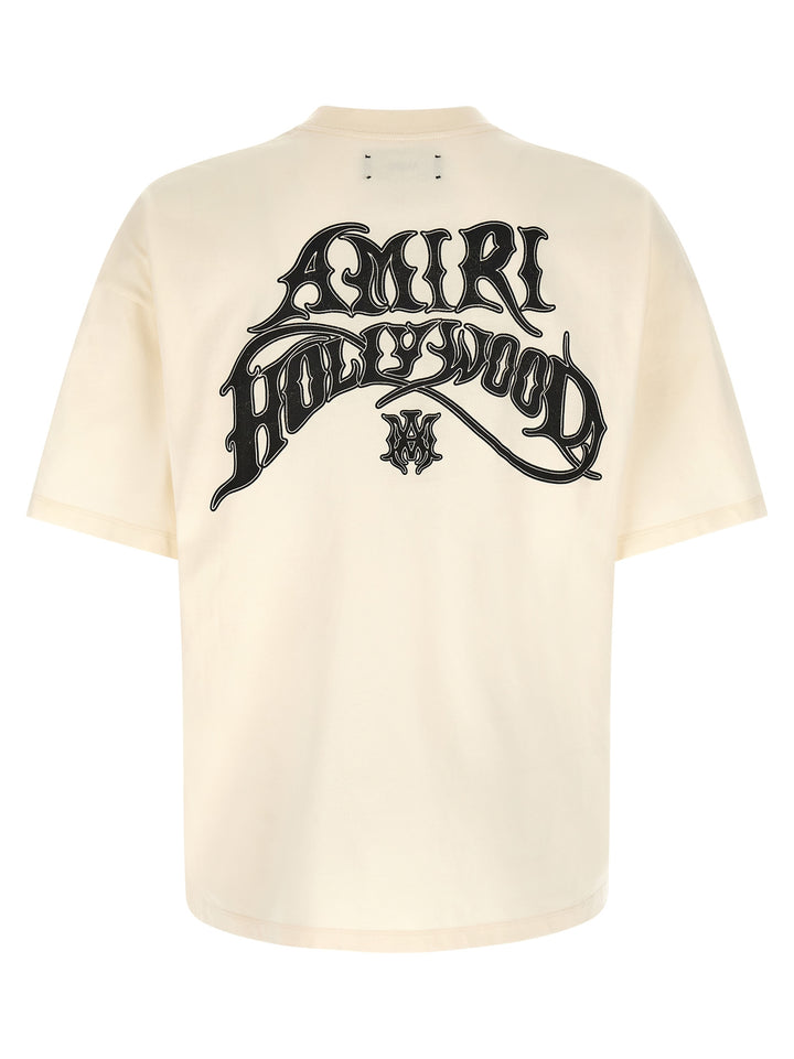 Amiri Hollywood Lj Skate T-shirt - White | 88671a925da6677fc86d8b14df31bda4c8207f90
