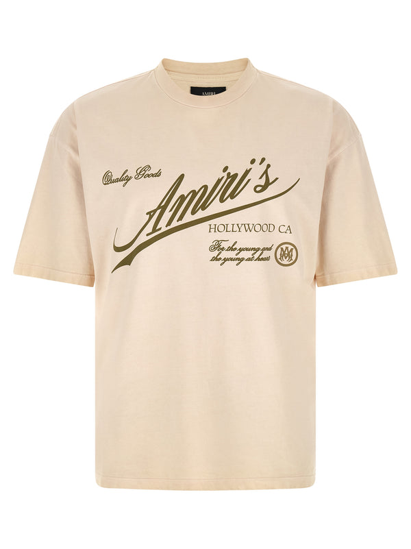 Cryst Qlty Goods Lj Skate T-Shirt Beige