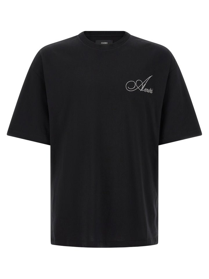Amiri Crystal Application T-shirt - Black | 044304c2bb7e62a515fe9073ec6eca0a9479a690