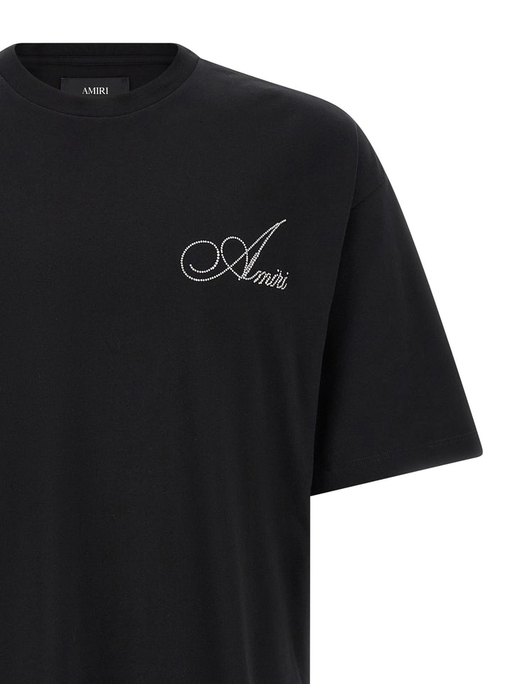 Amiri Crystal Application T-shirt - Black | a4512a5e7271b041242208d6b0b0dcc884bcf27f