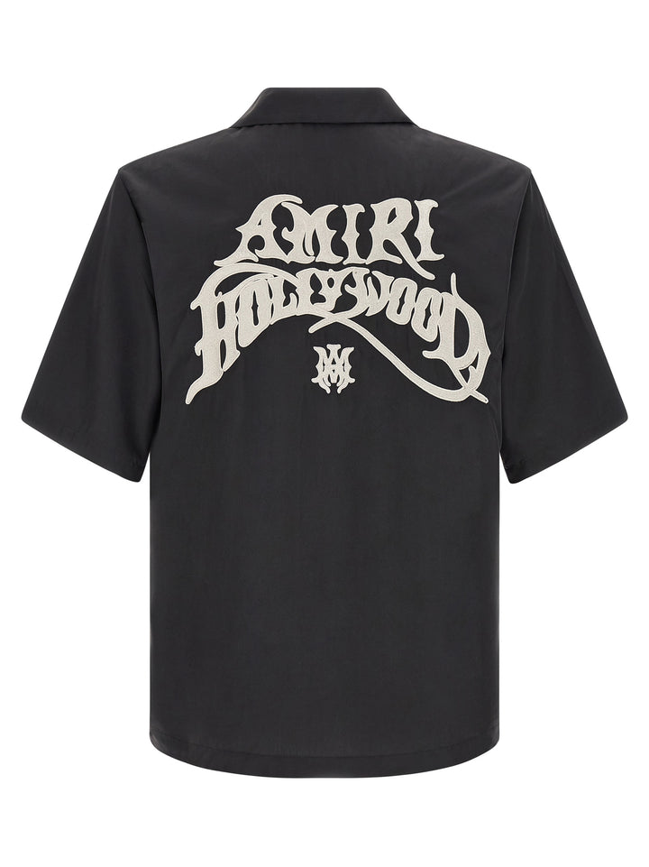 Amiri Hollywood Shirt and Blouse - Black | 4b356bd28d2c6f08329615ed18c5e2fec16e9f80
