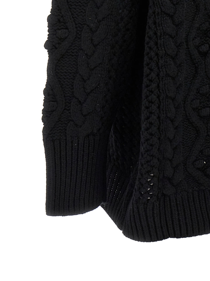 Anar Sweater, Cardigans Black