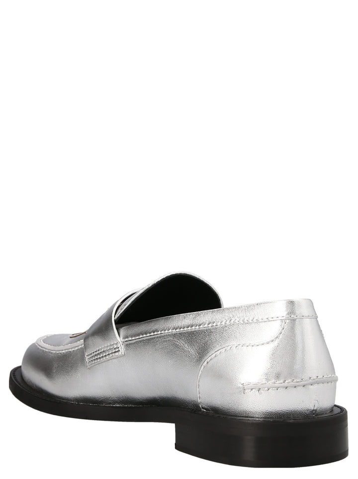 J.W. Anderson Logo Loafers - Silver | 24ee1d4de367abbd65a017af85c172a8985cbd5a