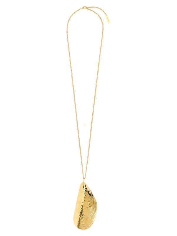 Mussel Shell Jewelry Gold