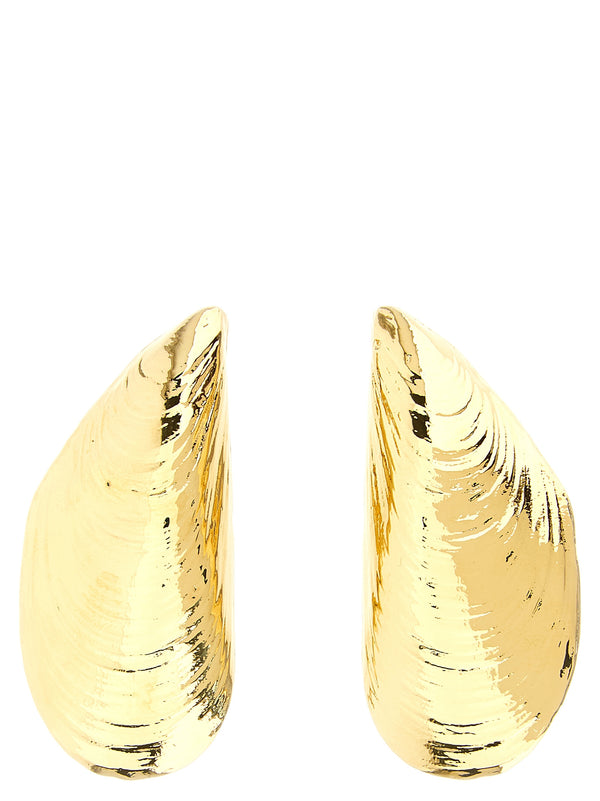 Mussel Shell Jewelry Gold