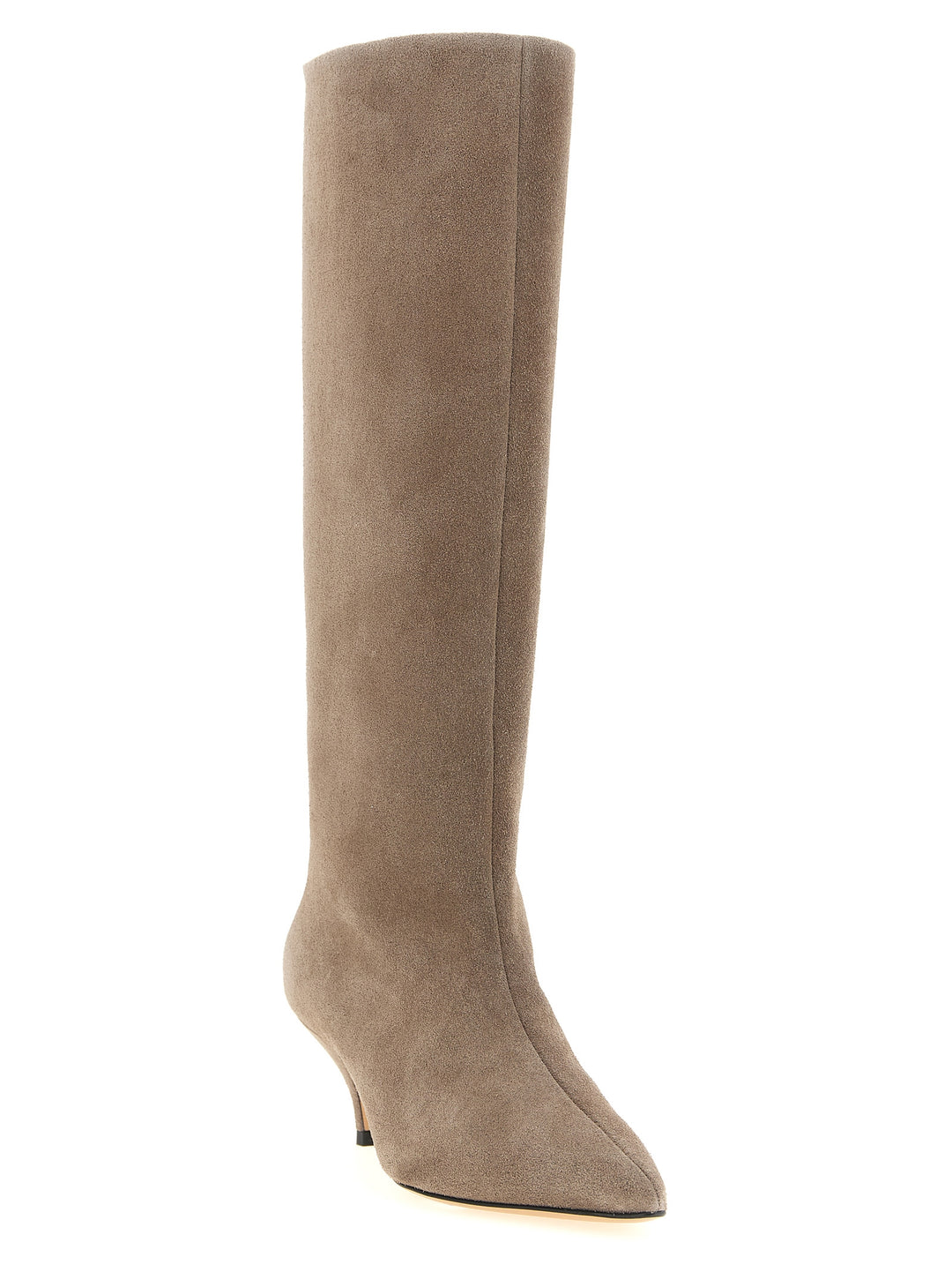Fabiana Filippi High Suede Boots Boots and Ankle Boots - Beige | cef139f9c2fc85fbac58a52d93bf4482b9ee2b5c