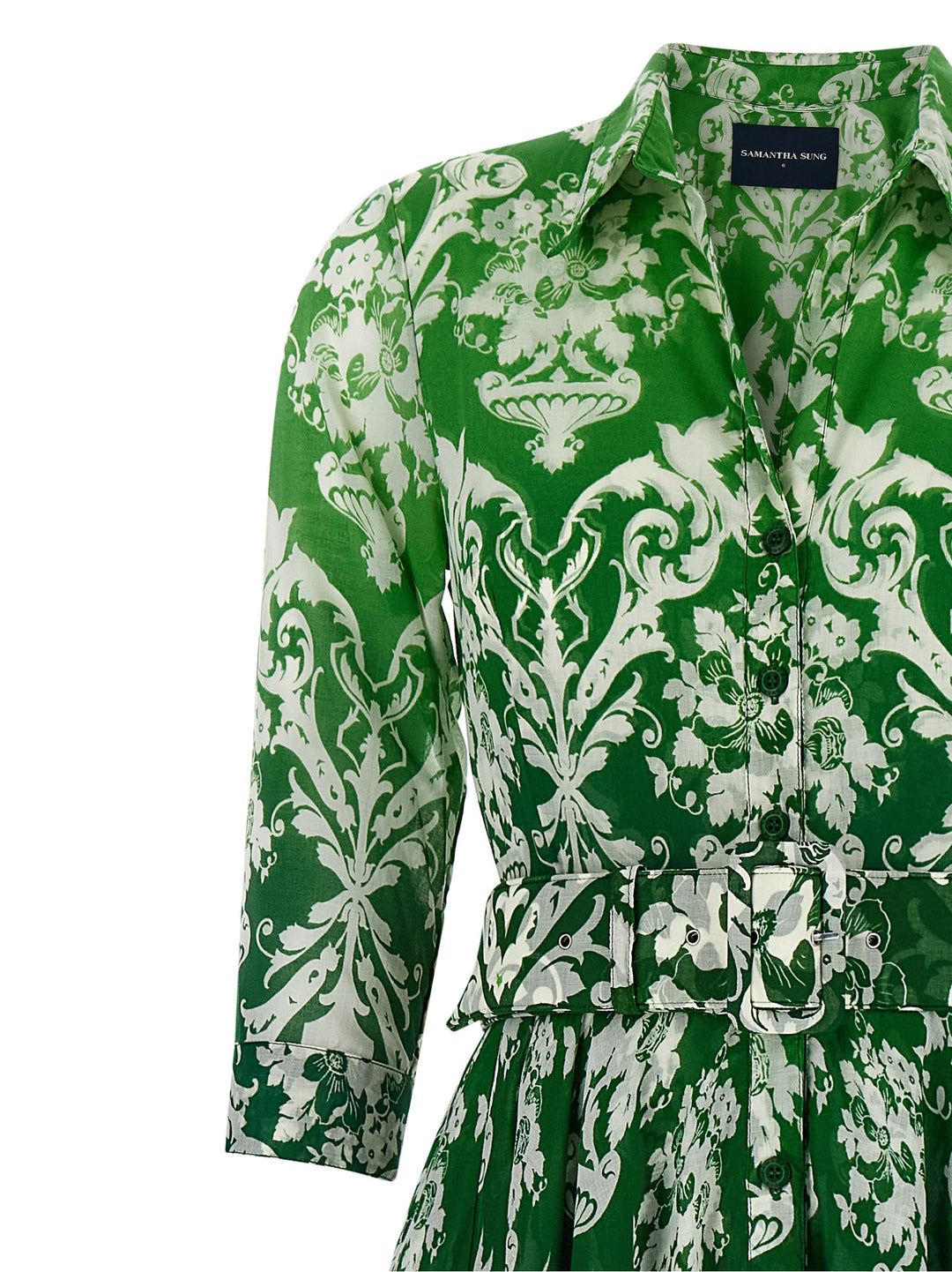 Samantha Sung Aster Dresses - Green | 8bc1571f01cce7f80fd71b6ac98818e54b696381