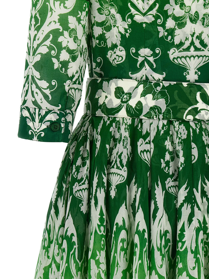 Samantha Sung Aster Dresses - Green | 2ee1d2c566630711ab428585d1d554928e29c4d6