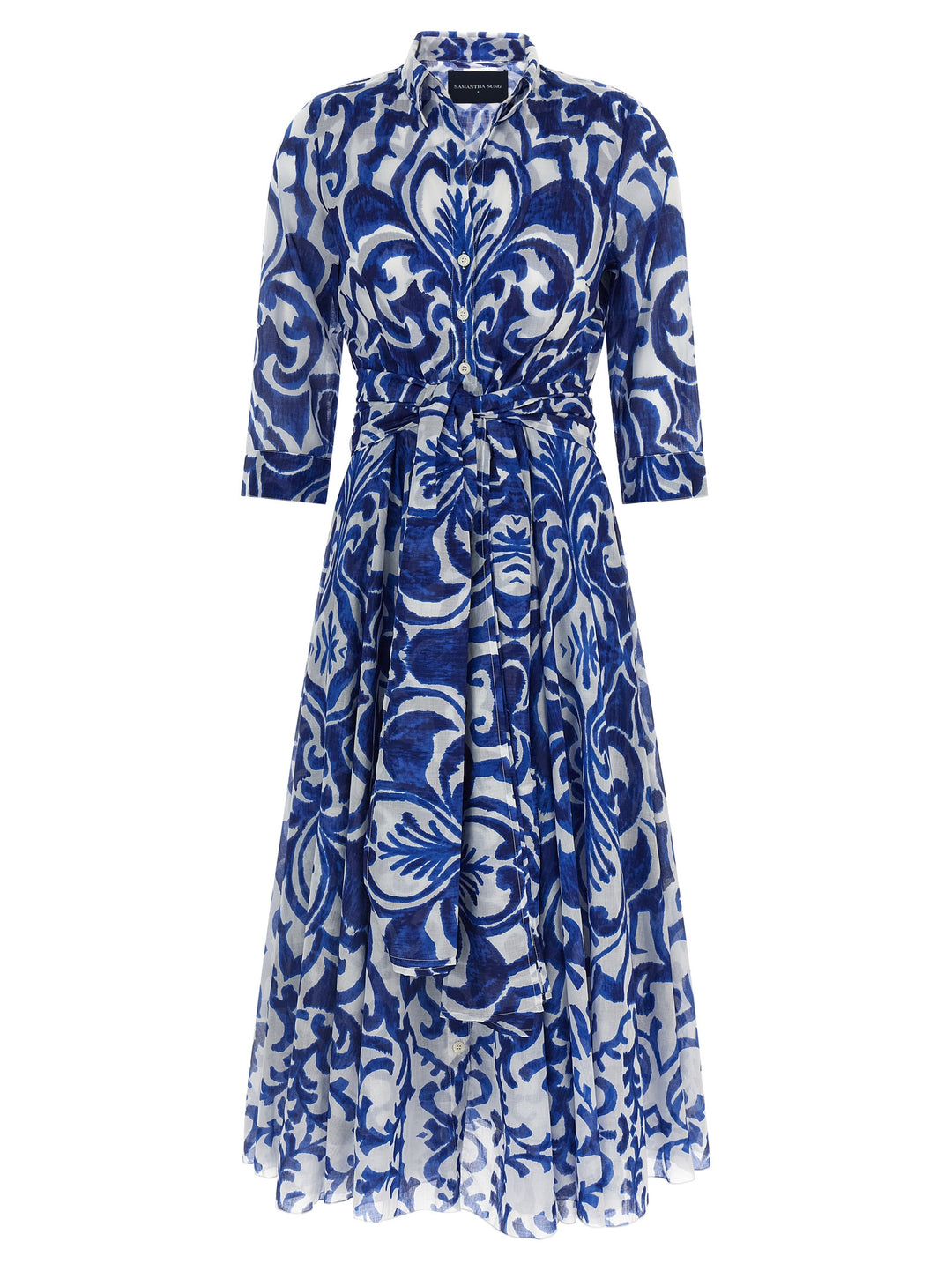 Samantha Sung Aster Dresses - Blue | 6f87c8a3f01cdec106c8b19d730bfce048458d6f