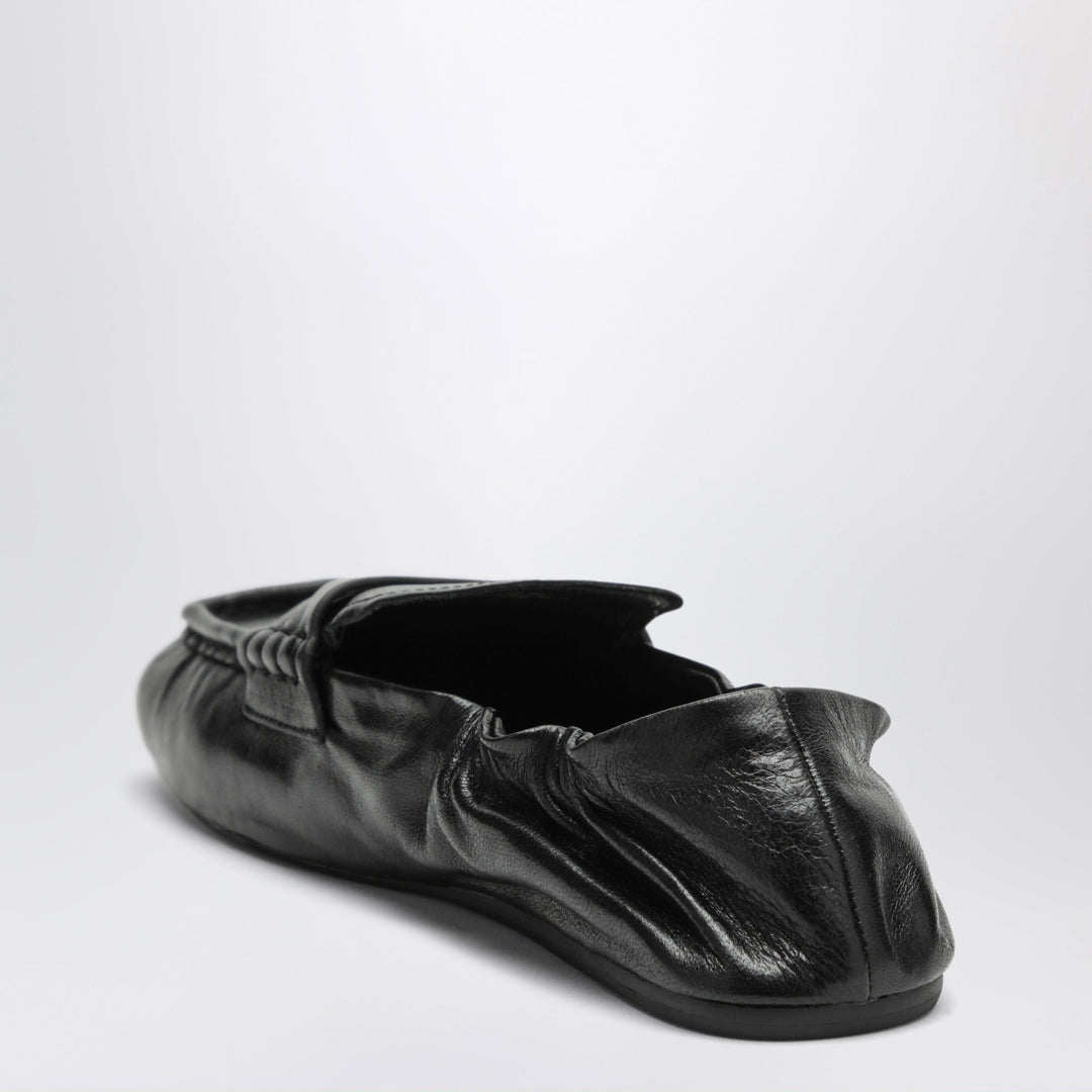 Senso Ebony Astro Leather Loafers