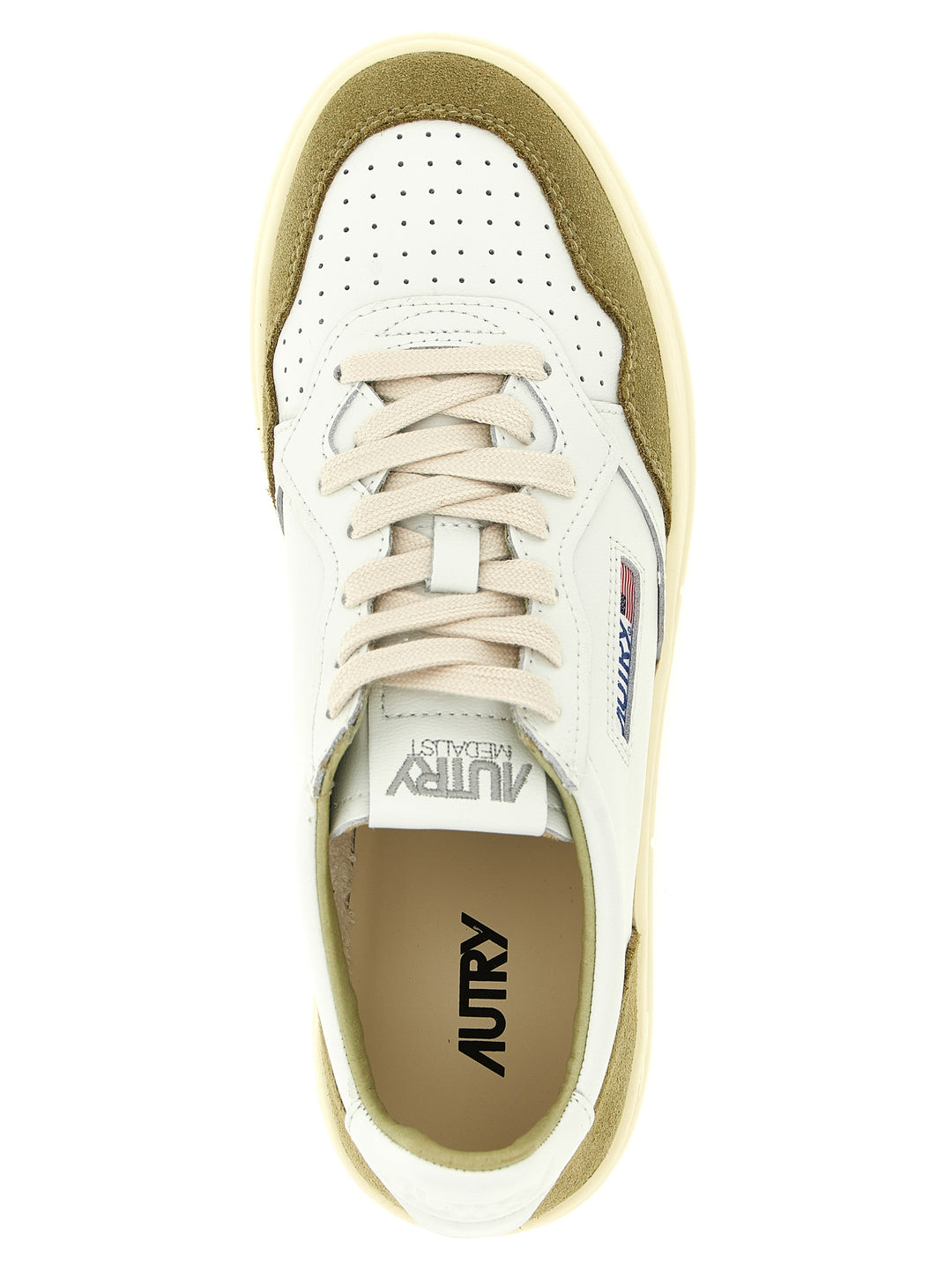 Autry Medalist Low Sneakers - Green | 702bbbbbec33bada7128585d0b774d2a49b9b02d